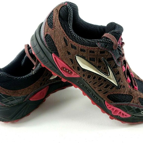 brooks cascadia 7 mens brown